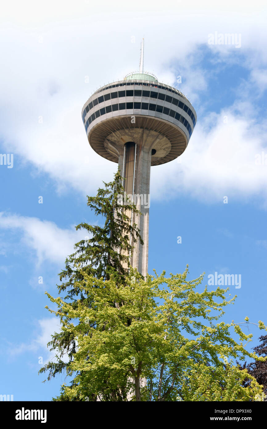 Skylon Tower at Niagara Falls, Ontario, Canada. Stock Photo