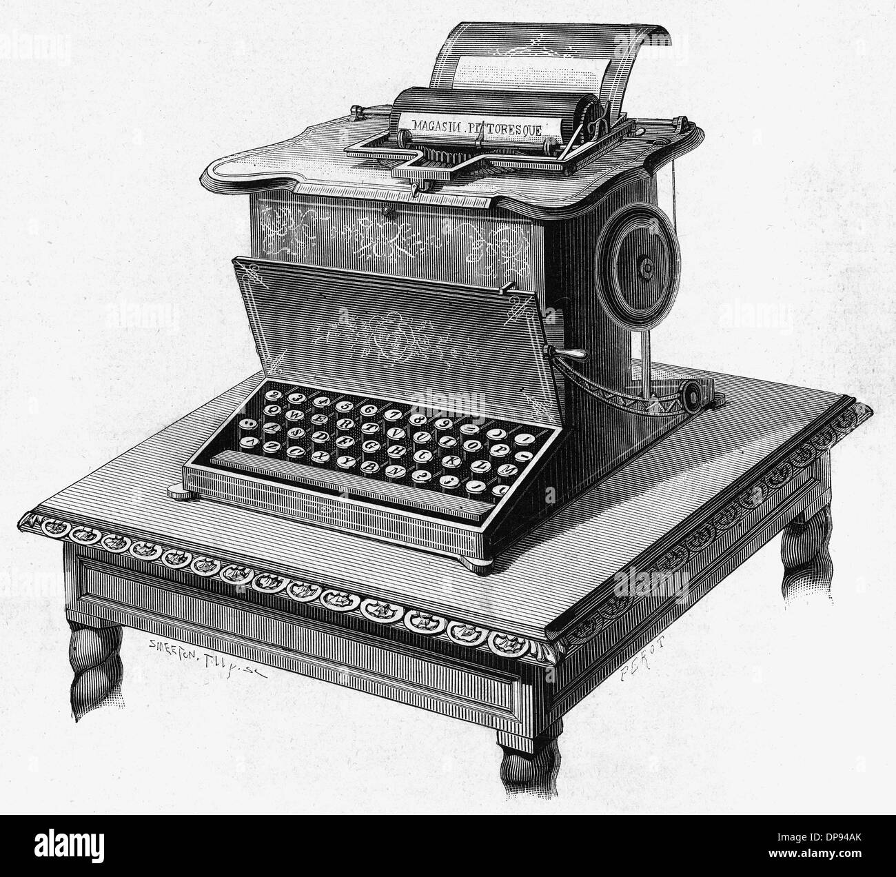 Typewriter typewriting hires stock photography and images Alamy