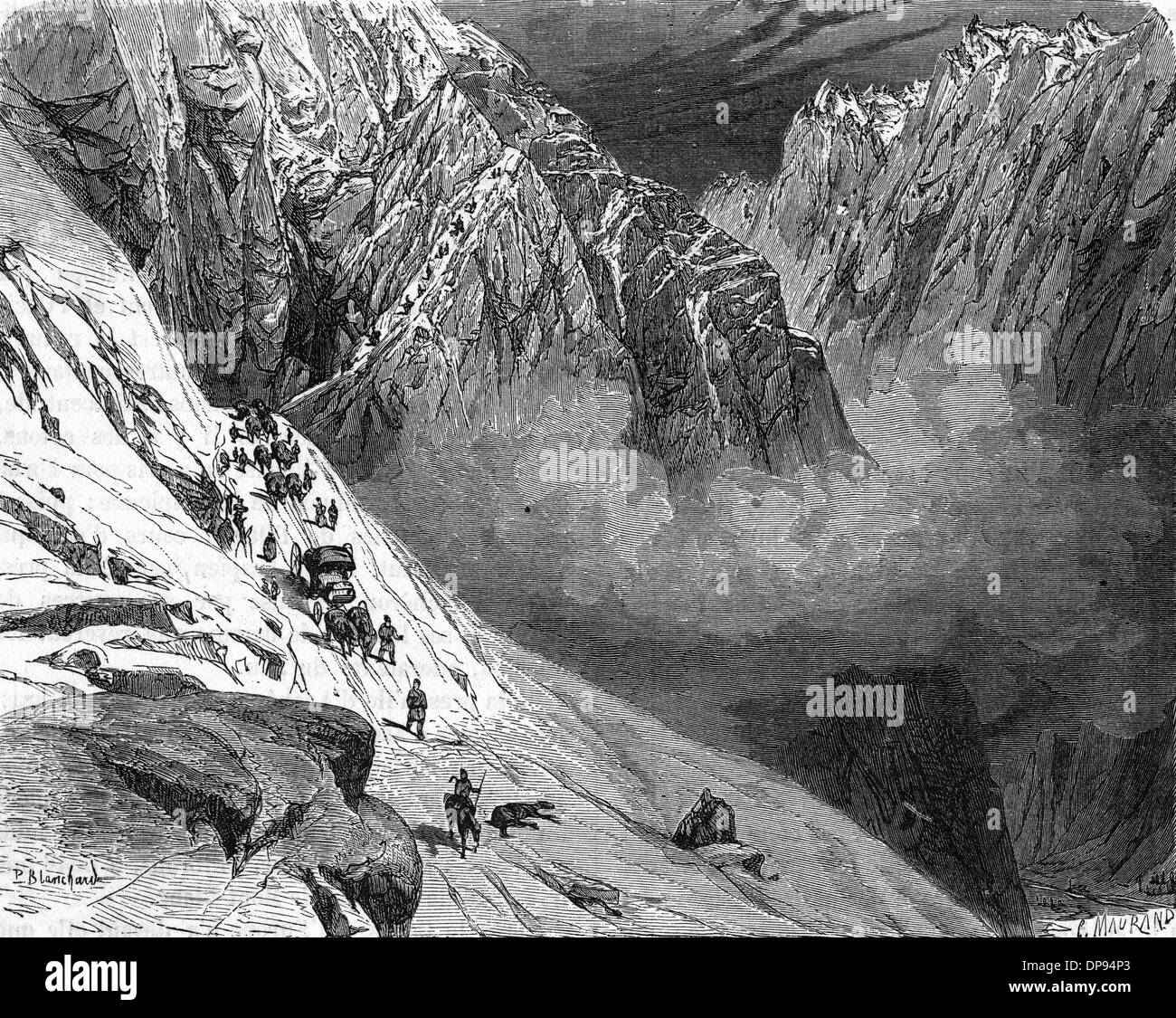 Mountain caucasus Black and White Stock Photos & Images - Alamy