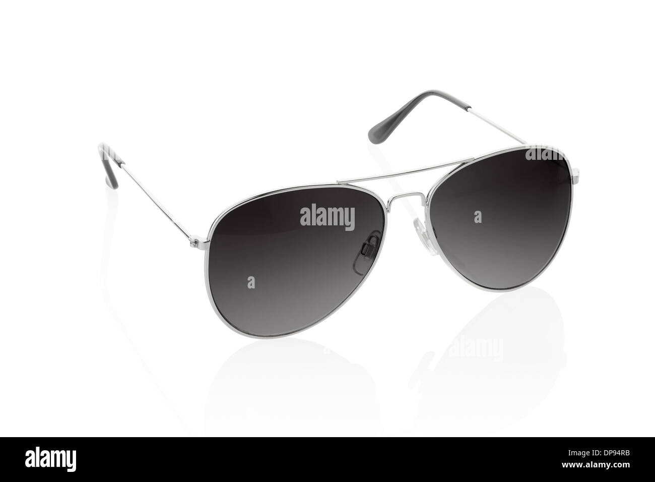 Sunglass On White Background Stock Photo - Download Image Now