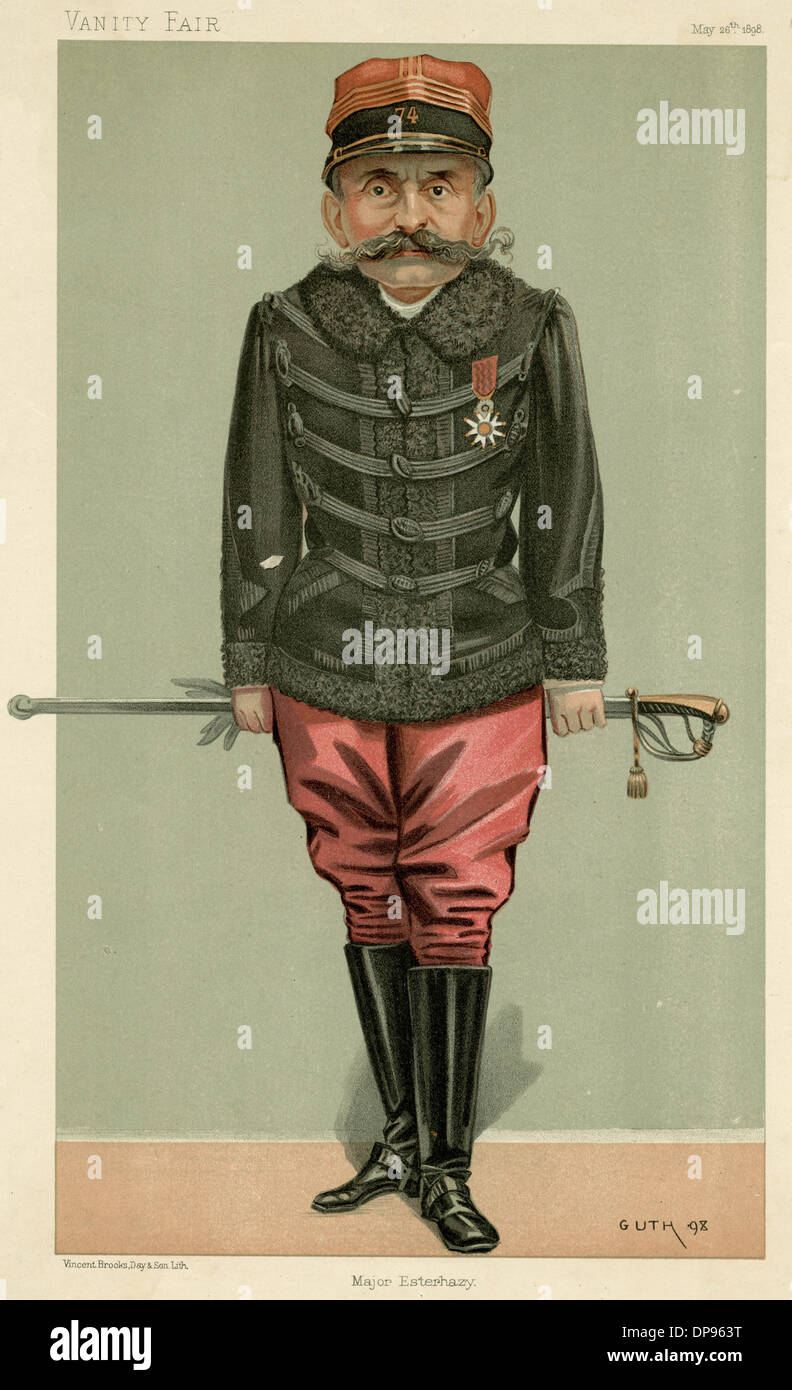 Major Esterhazy Stock Photo Alamy
