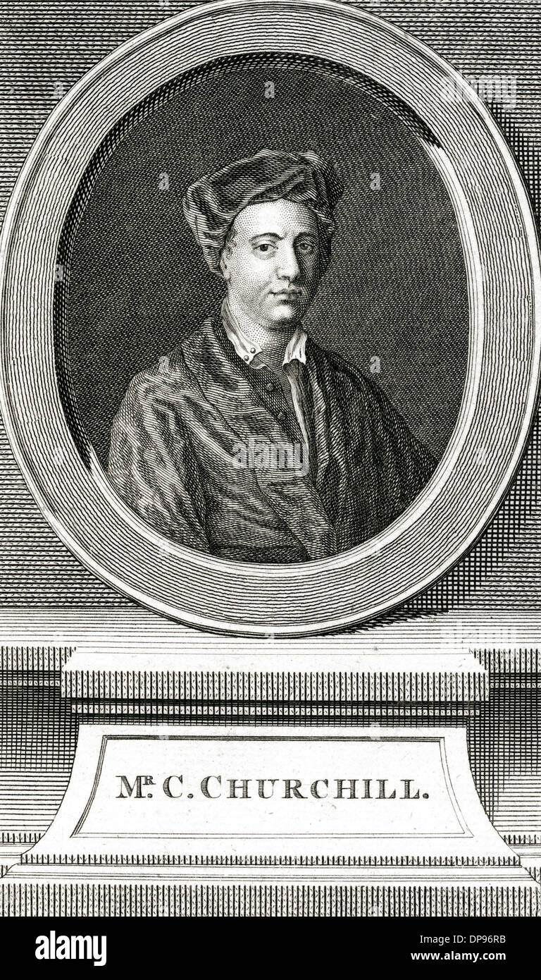 CHARLES CHURCHILL Stock Photo Alamy