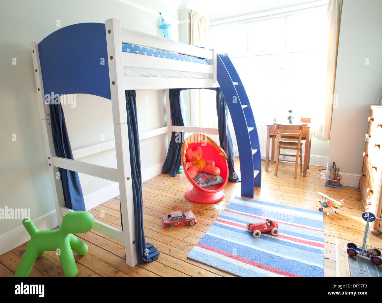 Child's bedroom furniture Stock Photo