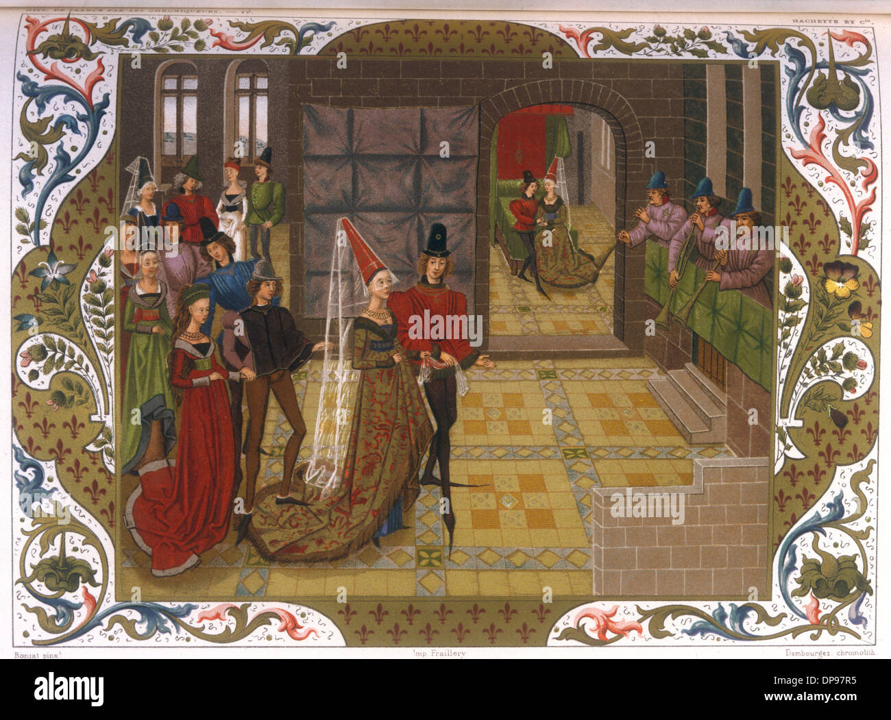 DANCE IN FRENCH CHATEAU Stock Photo Alamy