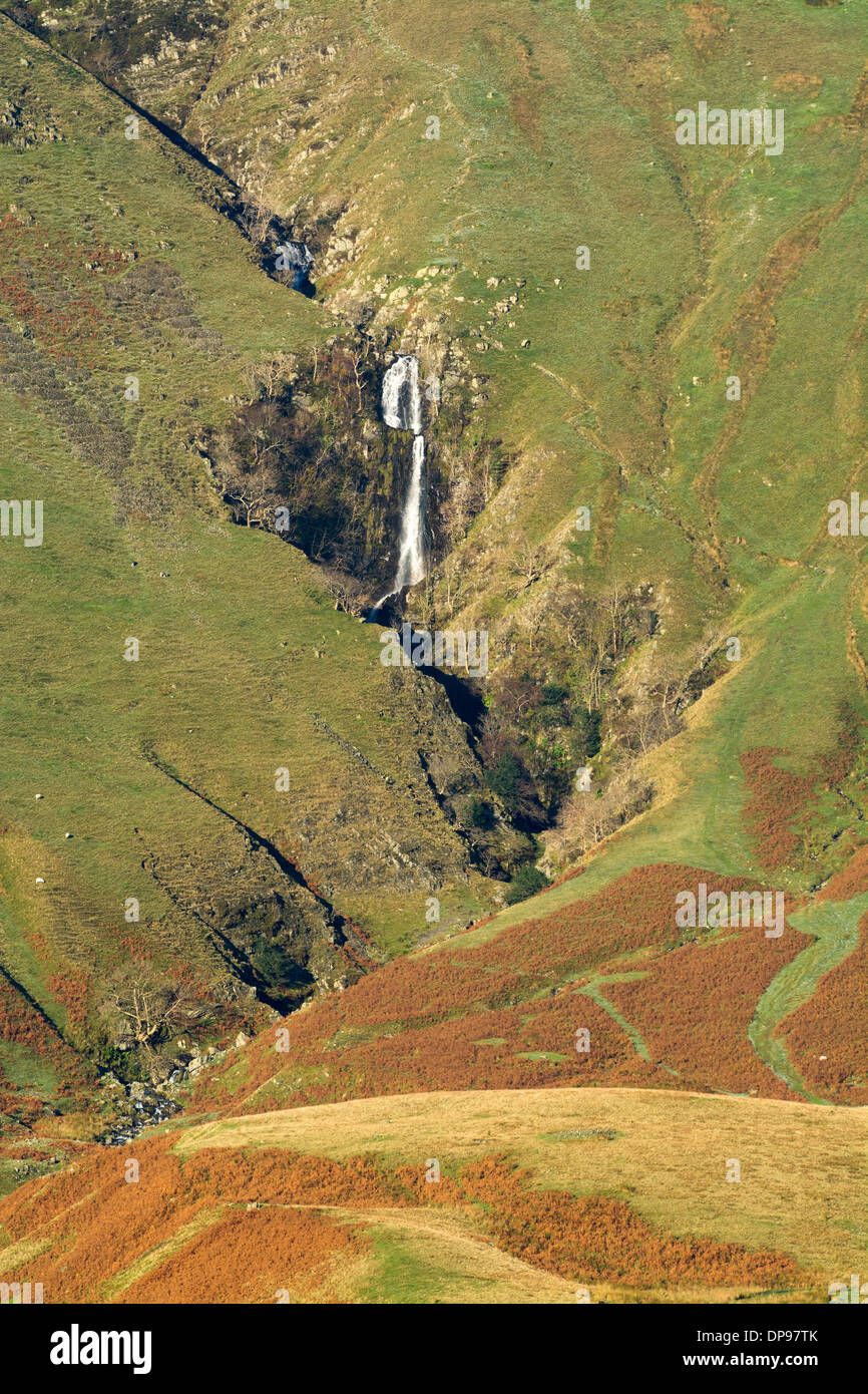 Cautley Spout in the Howgill Fells, near Sedbergh, Cumbria. Stock Photo
