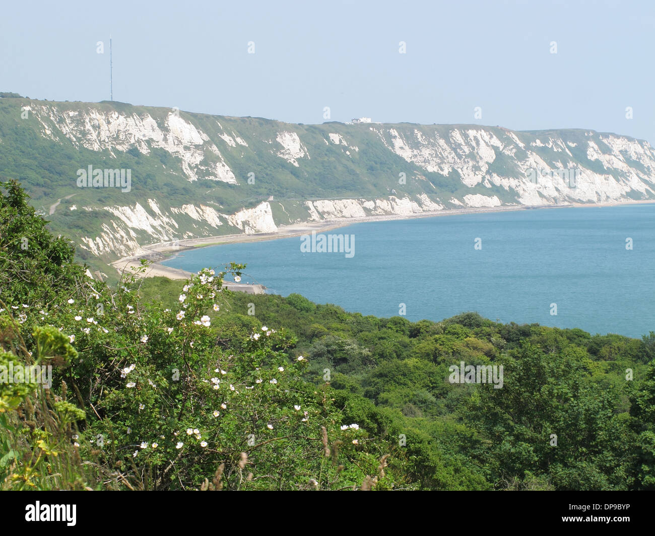 An image showing the Cliffs at Folkestone Stock Photo Alamy