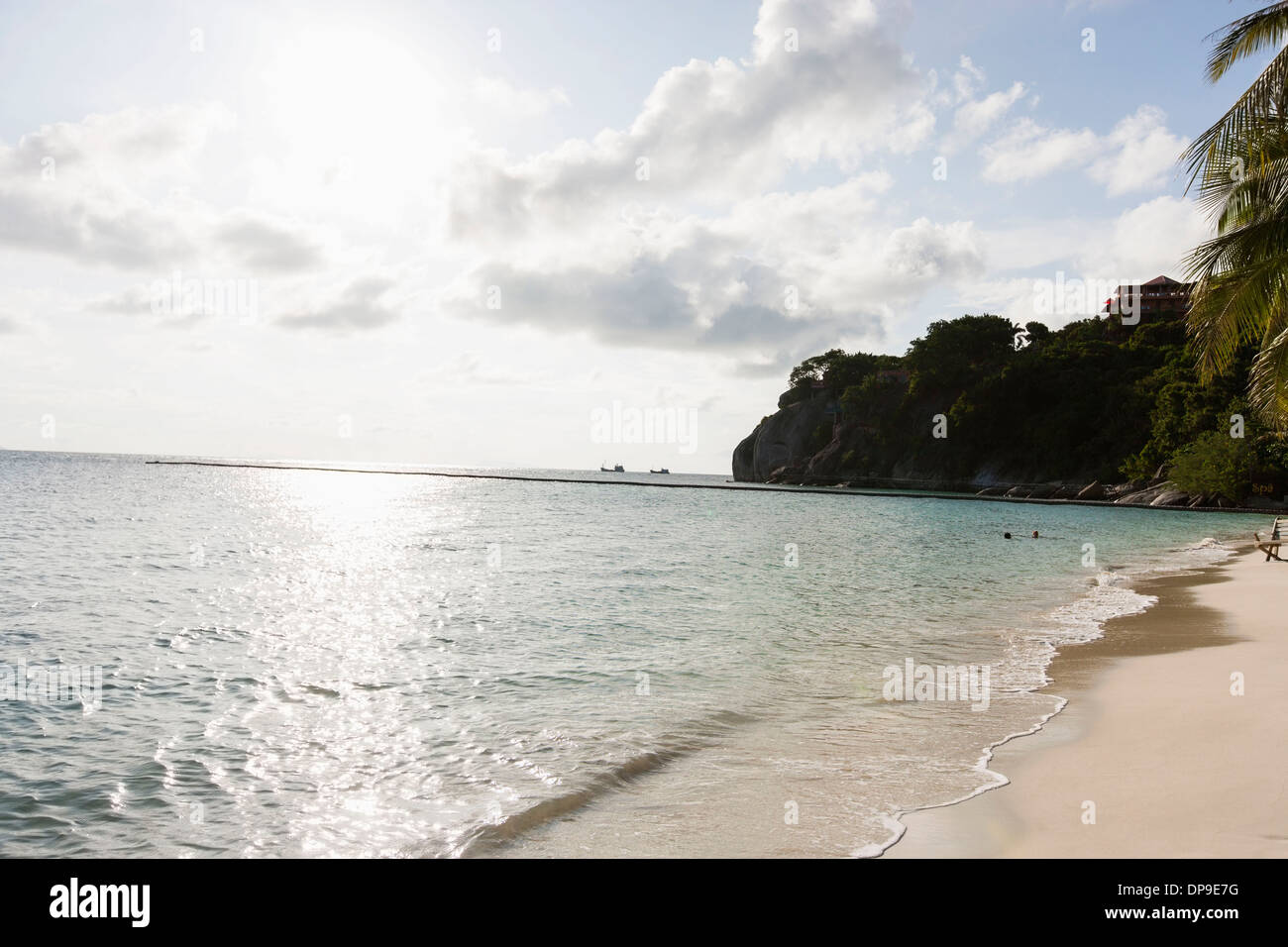 View of beach on Koh Pha Ngan  Thailand Stock Photo