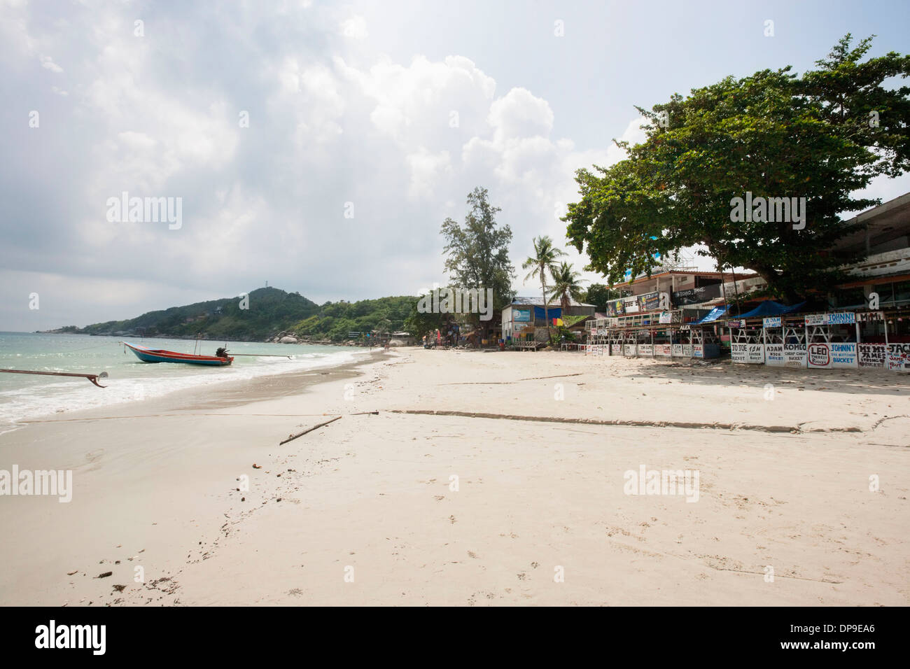 View of Sunrise Beach on Koh Pha Ngan  Thailand Stock Photo