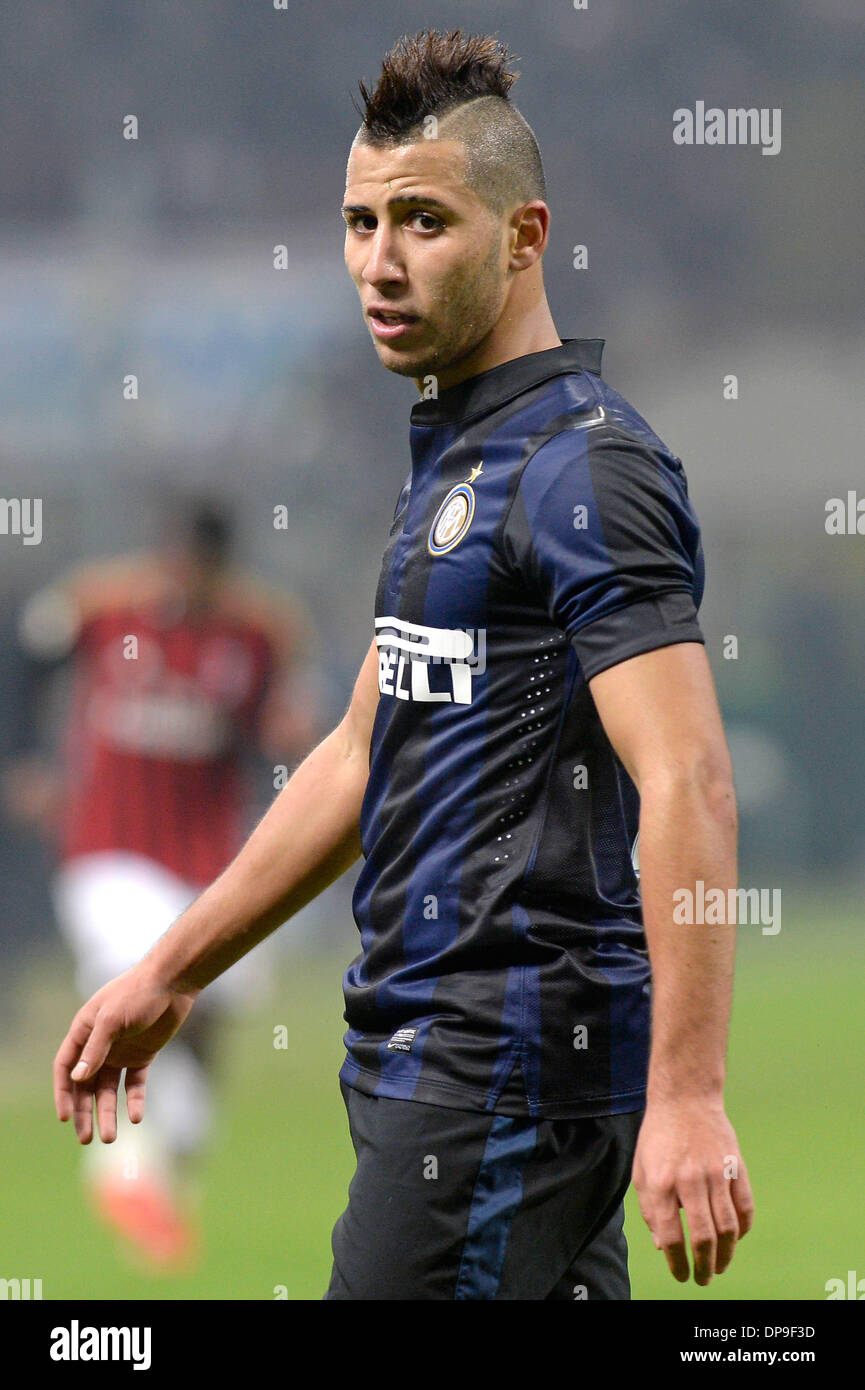 Dec. 22, 2013 - Italy - Saphir Taider during the Serie A match ...