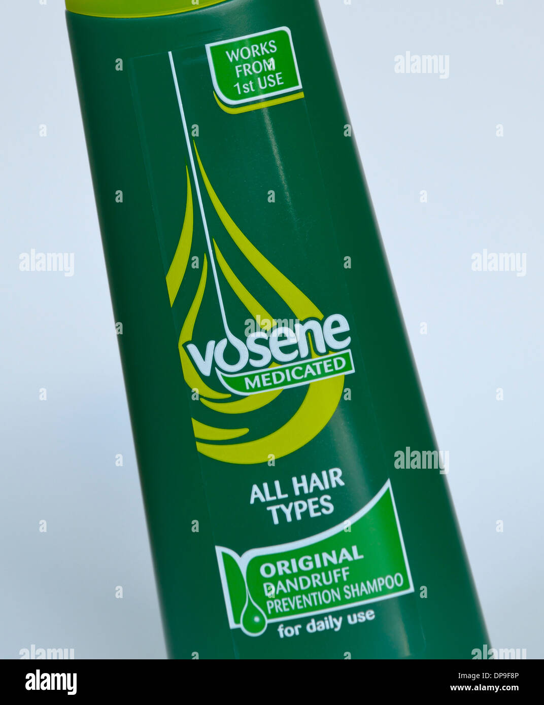 Vosene medicated shampoo. All hair types. Original dandruff prevention