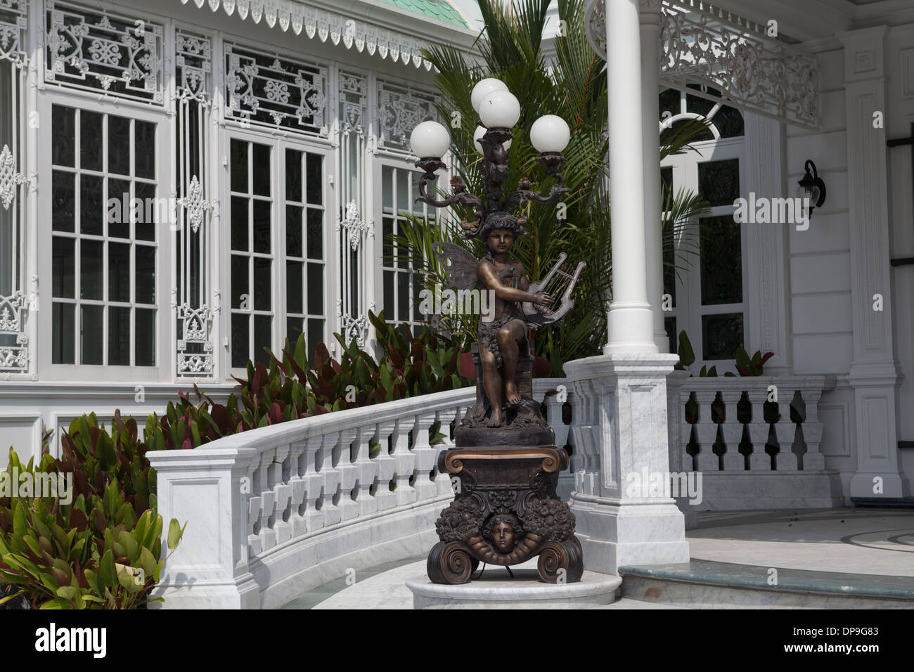 Pavilion in the grounds of Dusit Palace Bangkok Thailand Stock Photo