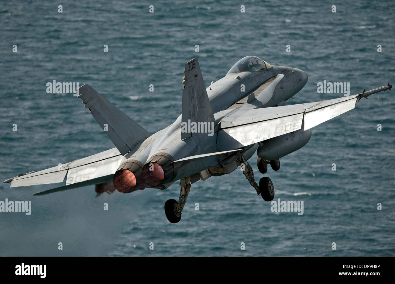 F/A-18C Hornet aircraft Stock Photo