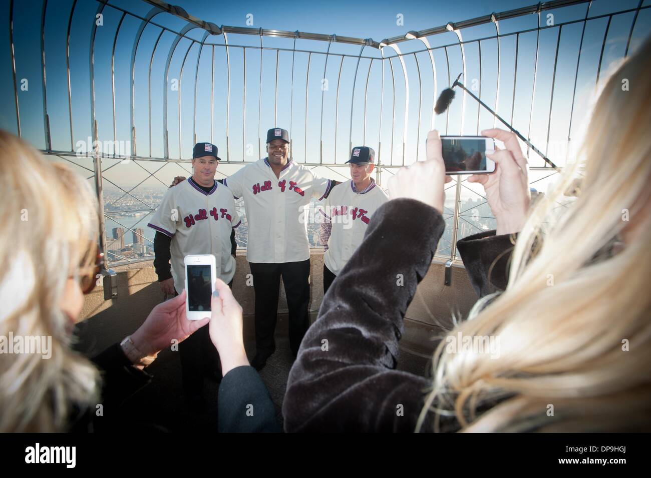 Manhattan, New York, USA. 9th Jan, 2014. 2014 Baseball Hall of Fame