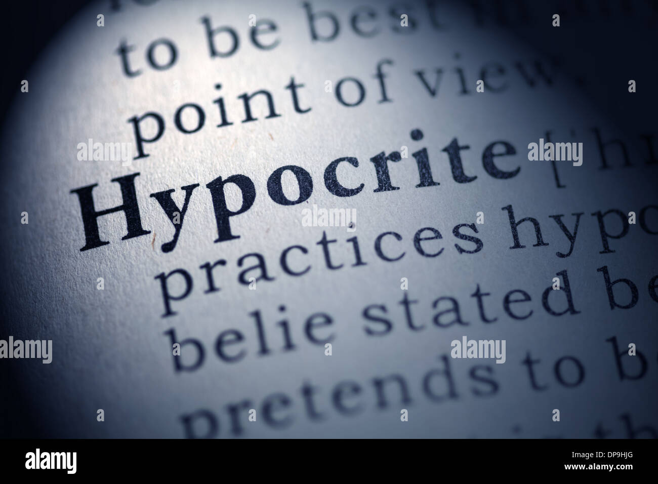 Tartuffe or the impostor or the hypocrite hi-res stock photography and