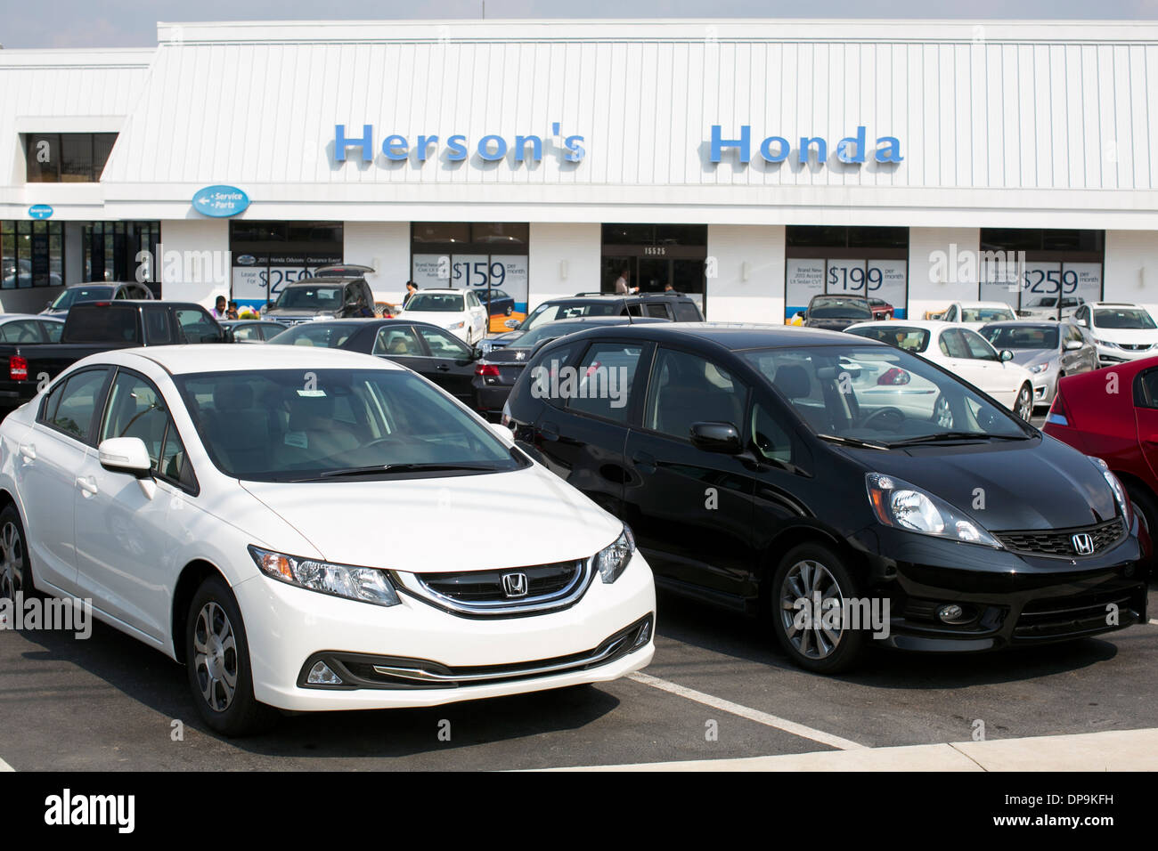 Honda Car High Resolution Stock Photography And Images Alamy