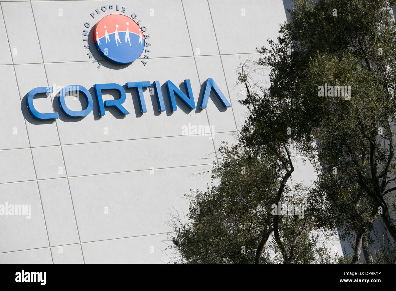 The headquarters of Cortina in Sunnyvale, California. Stock Photo