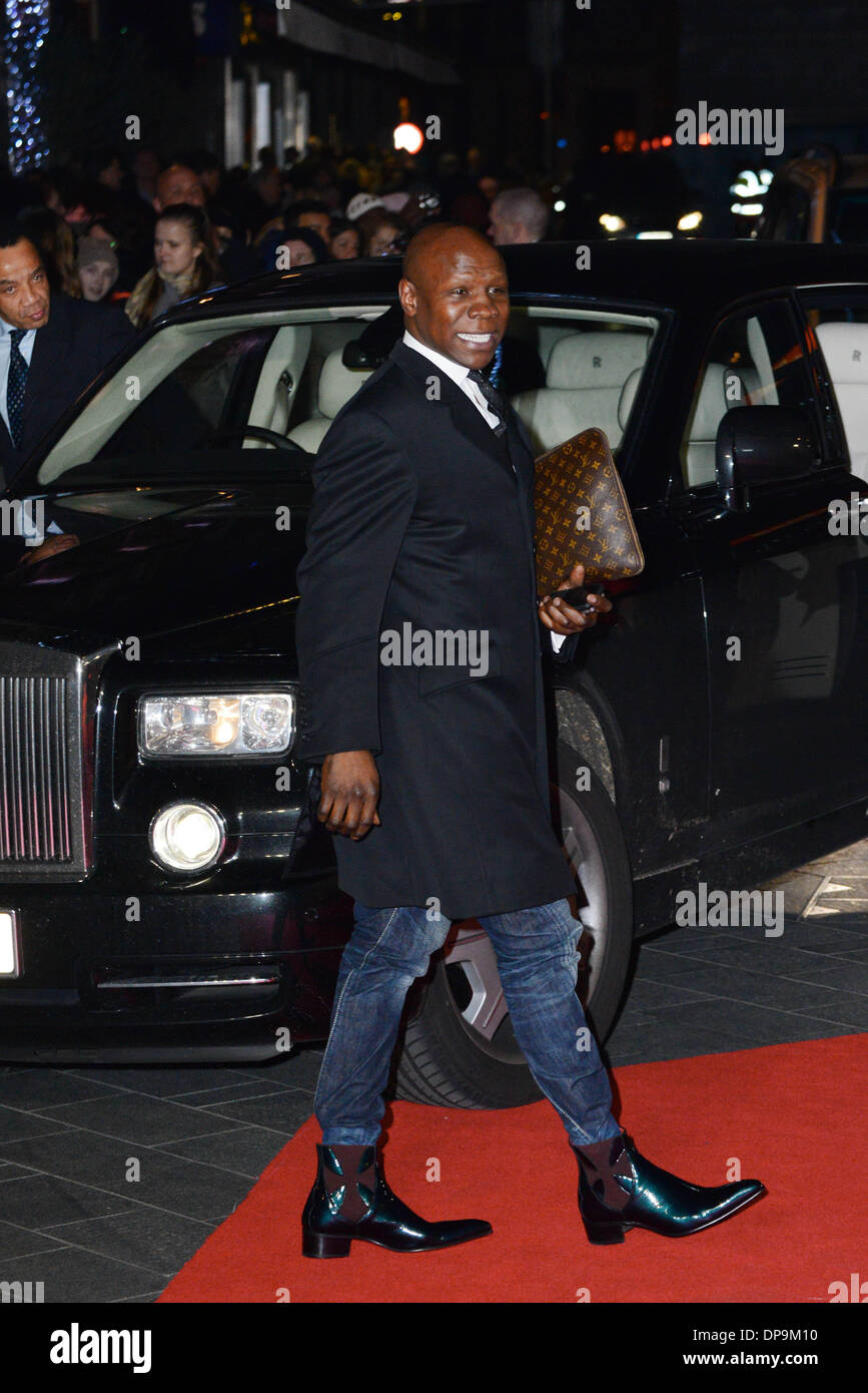 London, UK. 9th Jan, 2014. Chris Eubank arrives at the UK Premiere - the Wolf of Wall Street at Leicester Square in London, 9th January 2014. Credit:  See Li/Alamy Live News Stock Photo
