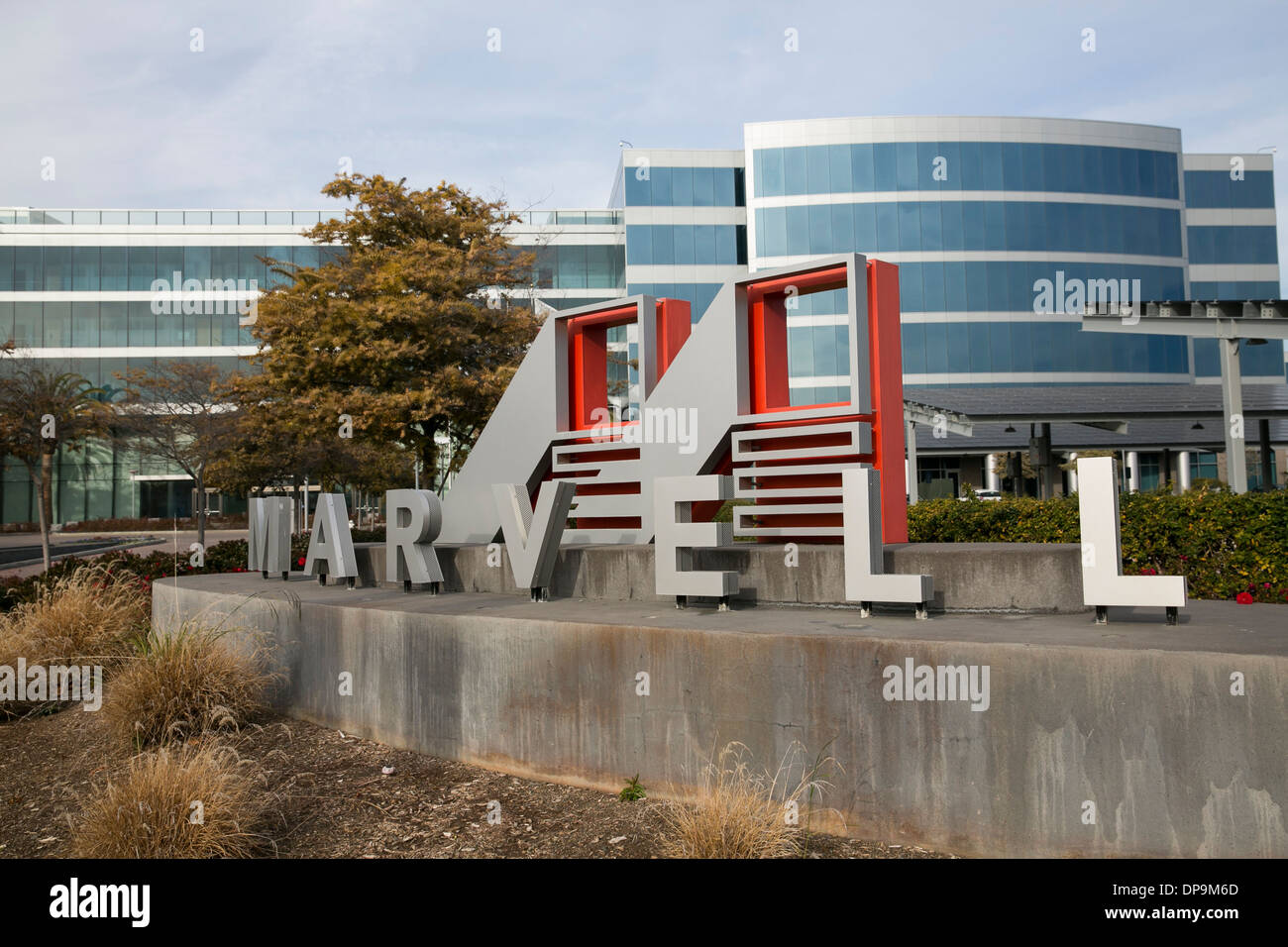 The U.S. headquarters of Marvell in Santa Clara, California Stock Photo Alamy