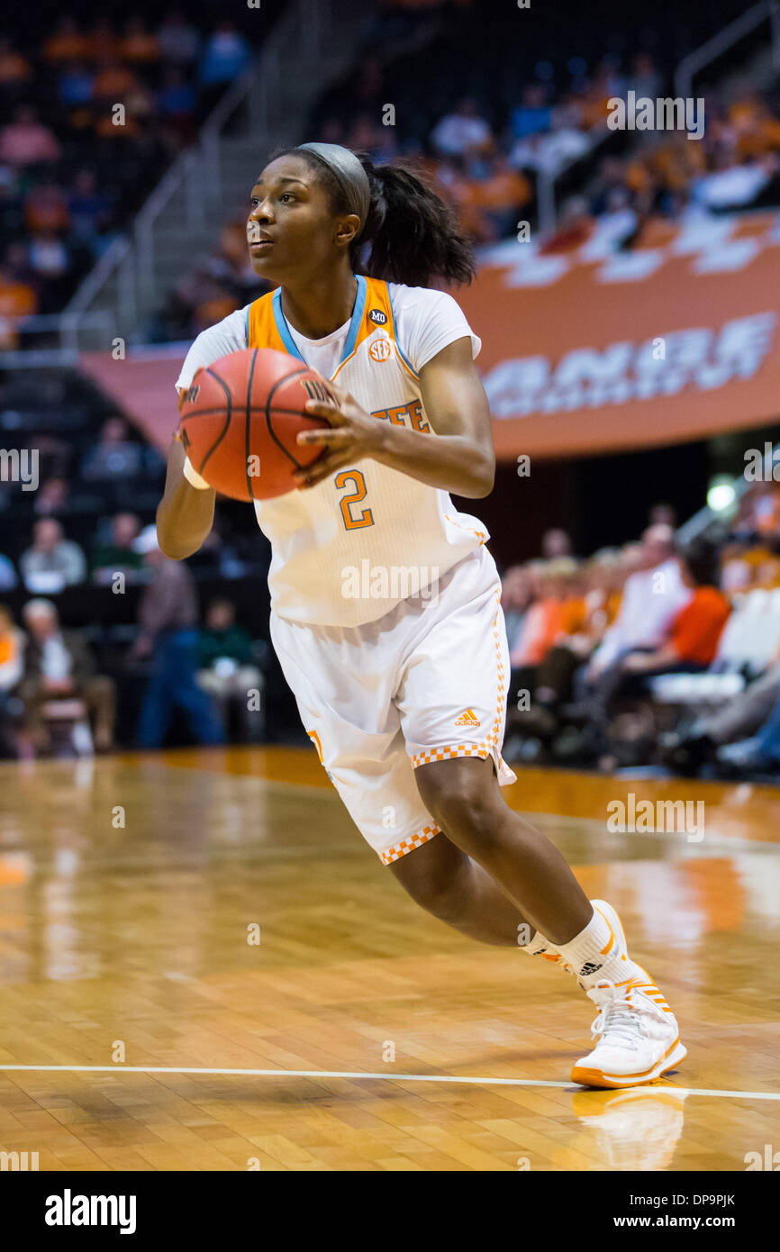 Knoxville, TN, USA. 9th Jan, 2014. January 9, 2014:Jasmine Jones #2 of the  Tennessee Lady Volunteers drives to the basket during the NCAA basketball  game between the University of Tennessee Lady Vols
