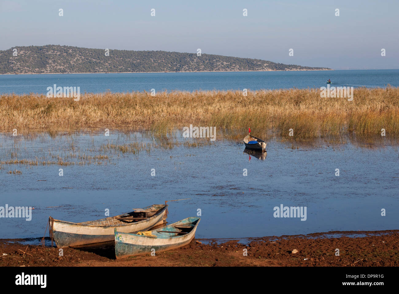 Scenic view of Beyşehir Lake Konya Turkey Stock Photo