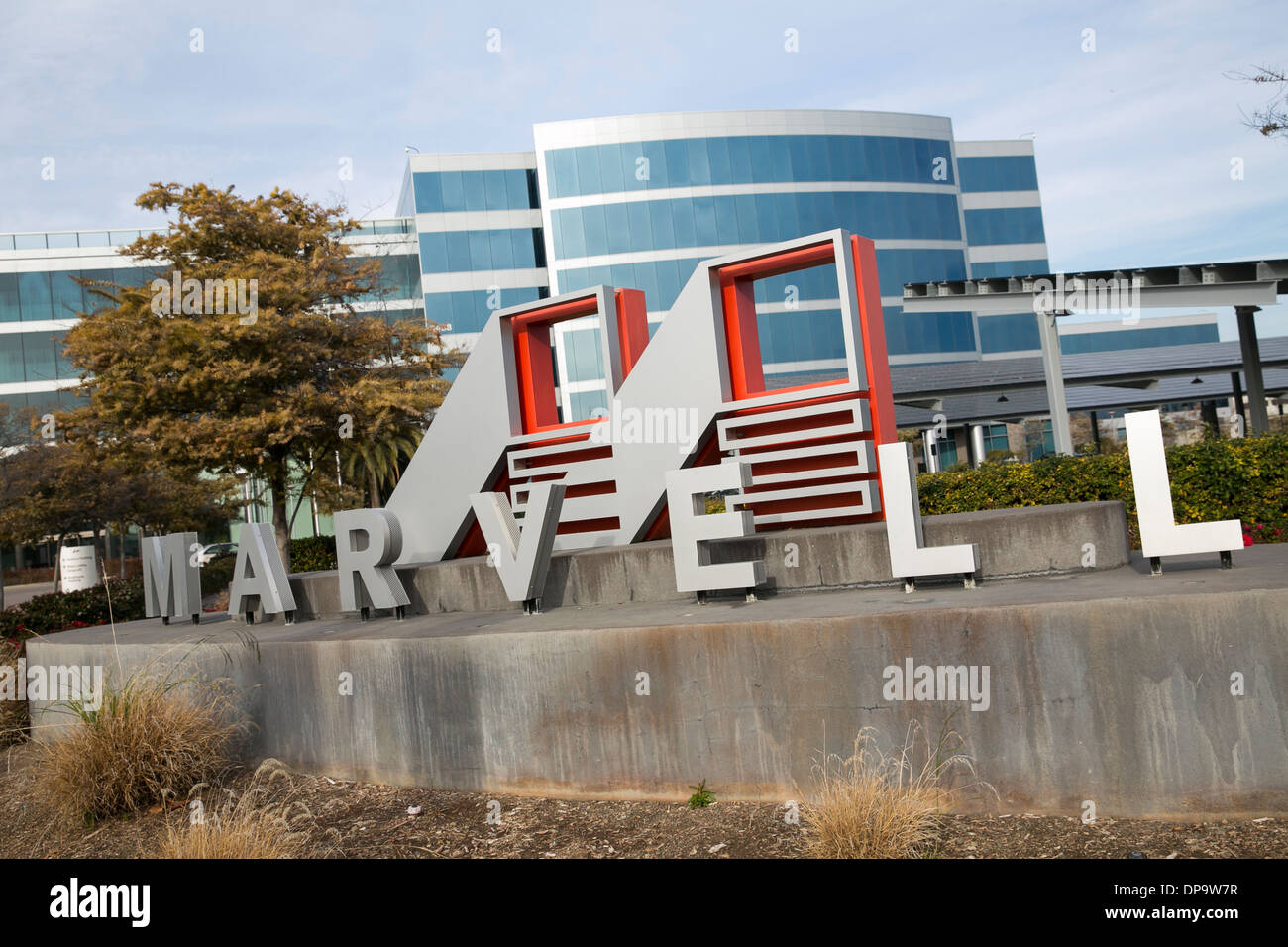 The U.S. headquarters of Marvell in Santa Clara, California Stock Photo Alamy