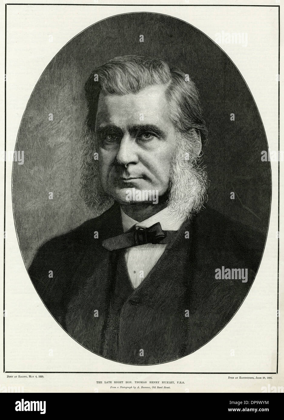 HUXLEY/1825-1895 Stock Photo - Alamy