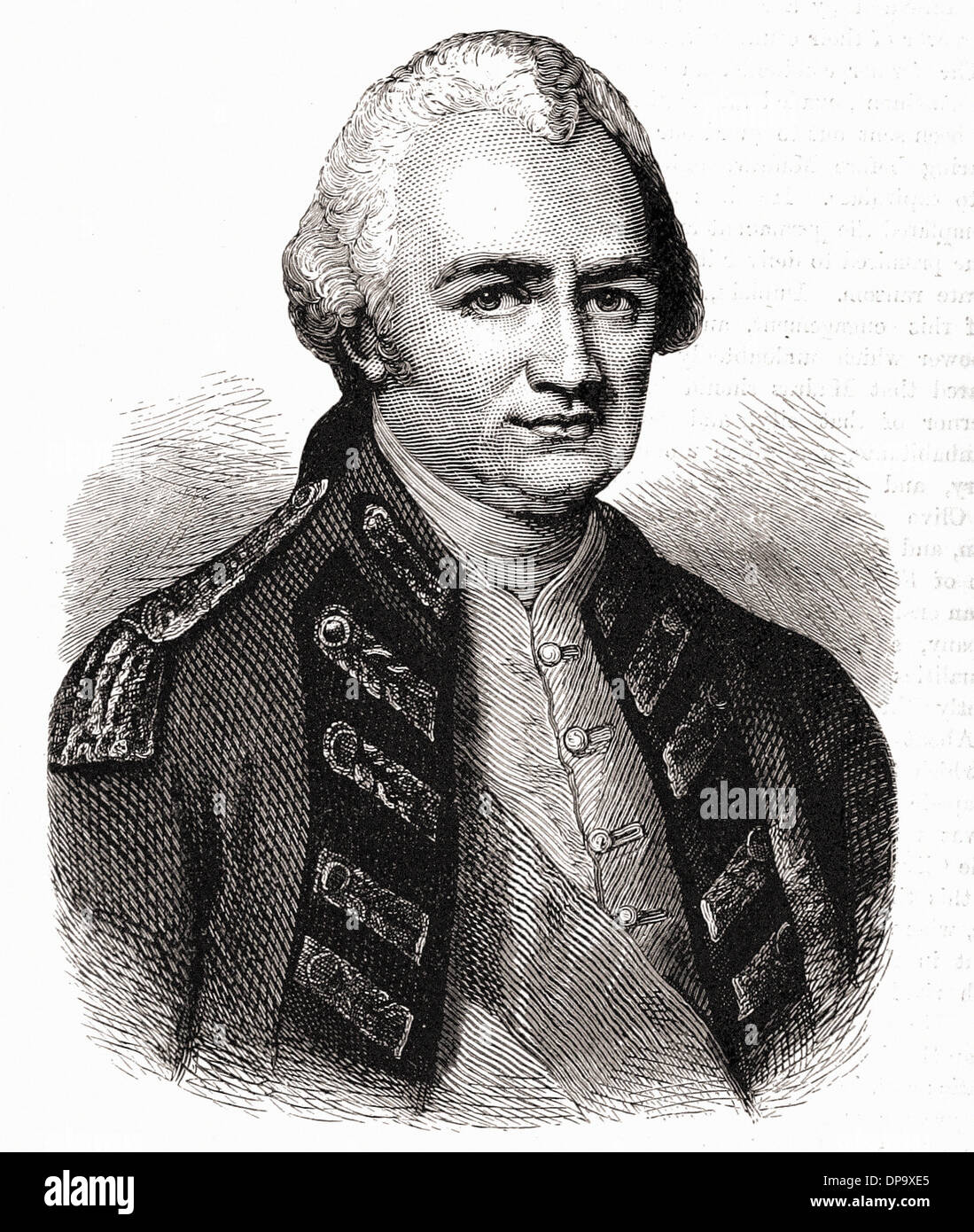 Engraving portrait of lord clive british engraving xix th century hi