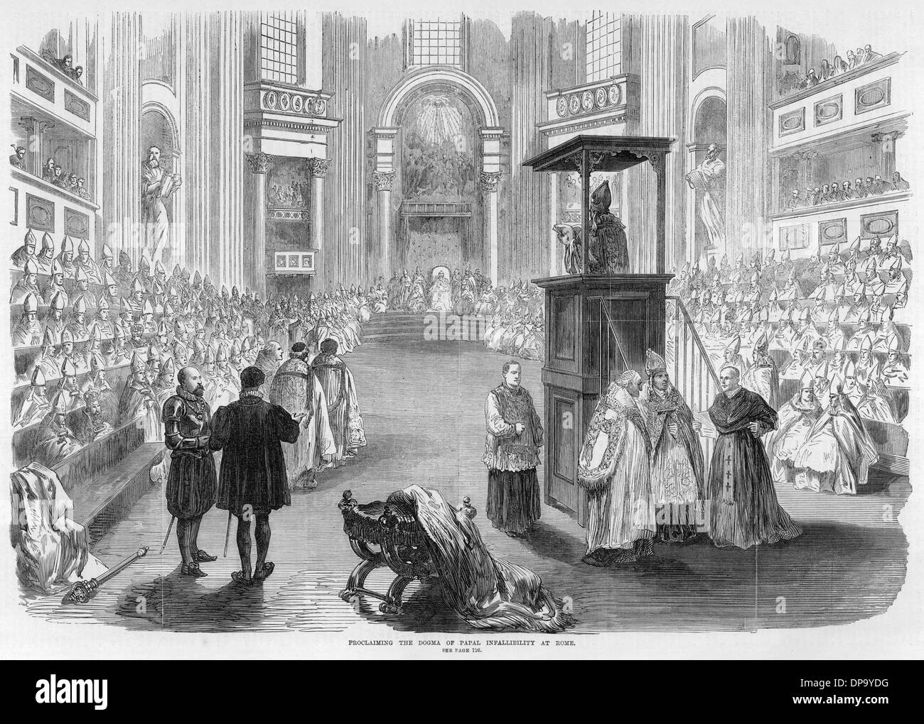 Pope Infallibility Pope speaking hi-res stock photography and images - Alamy