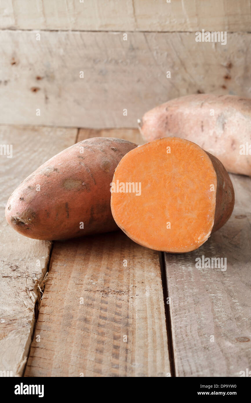 Sweet Potatoes Stock Photo