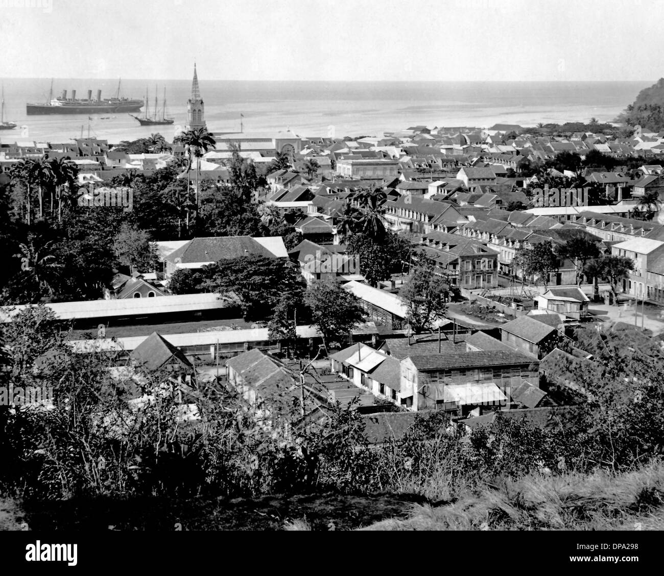 Fort de france martinique Black and White Stock Photos & Images Alamy