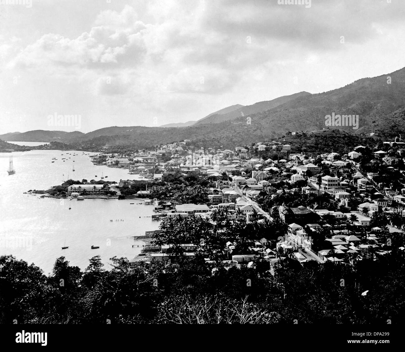 Charlotte Amelia, St.Thomas Stock Photo Alamy