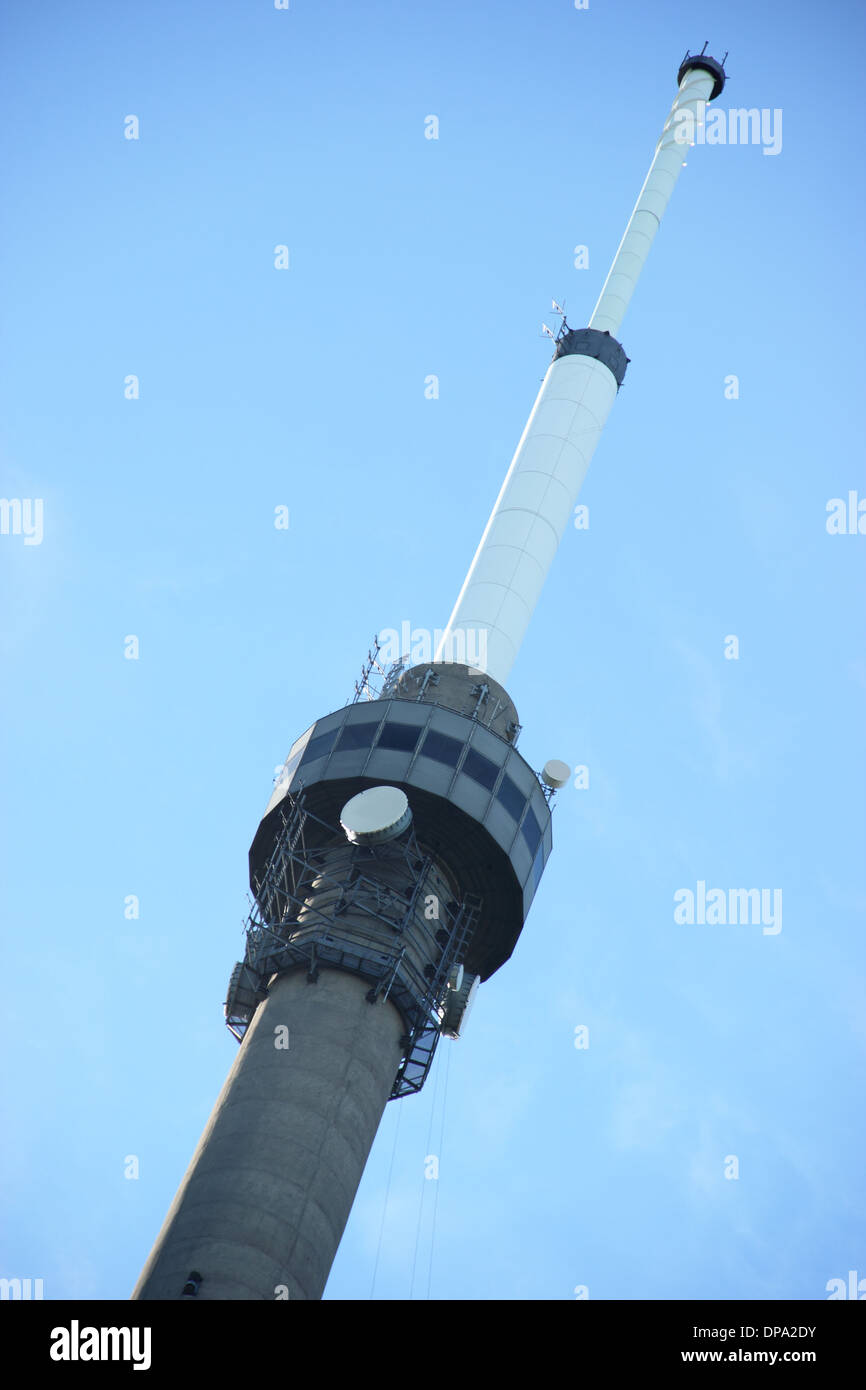 Emley Moor TV Mast,W.Yorks Stock Photo