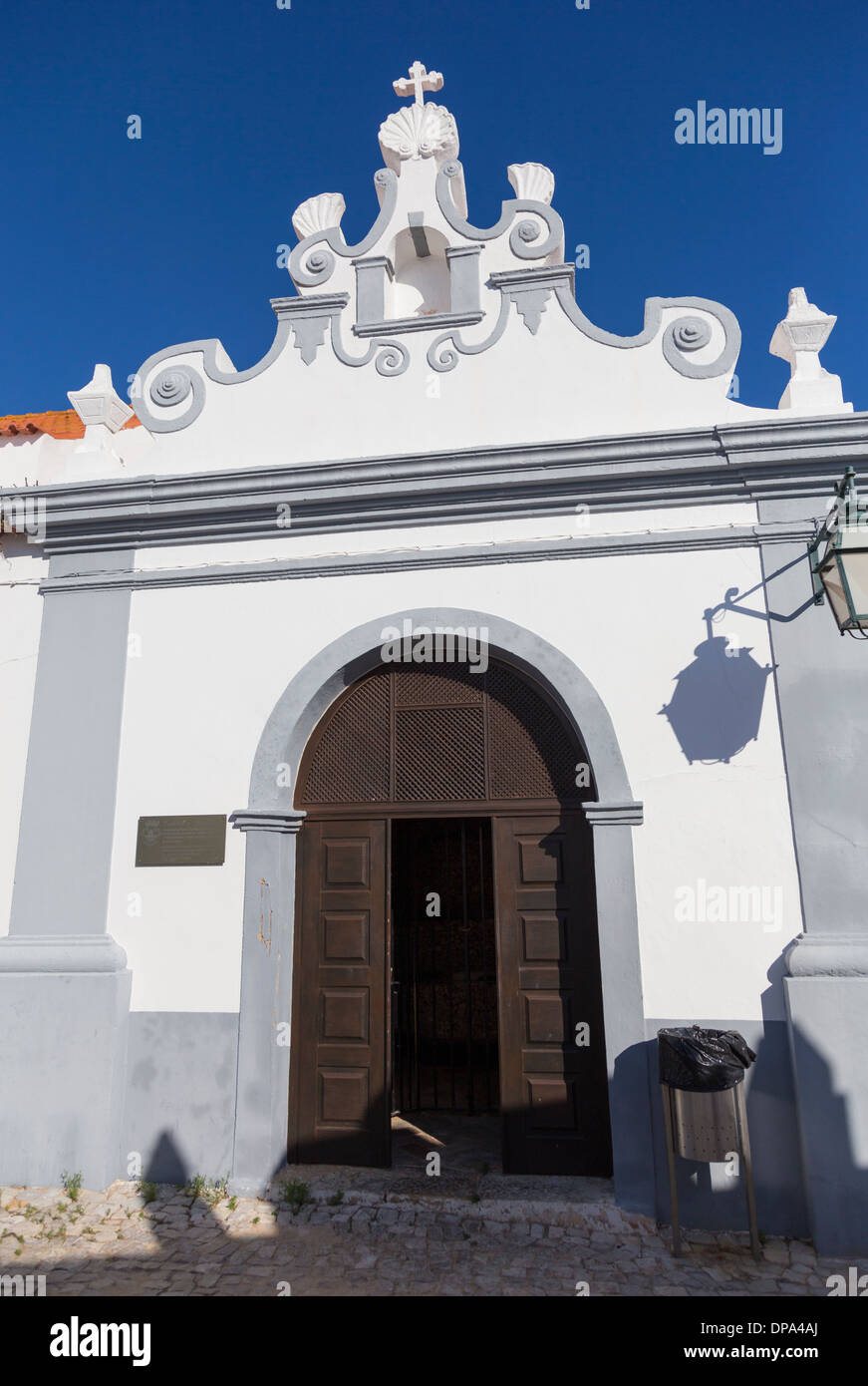 Capela dos Ossos (Chapel of Bones), Alcantarilha, Algarve, Portugal Stock Photo