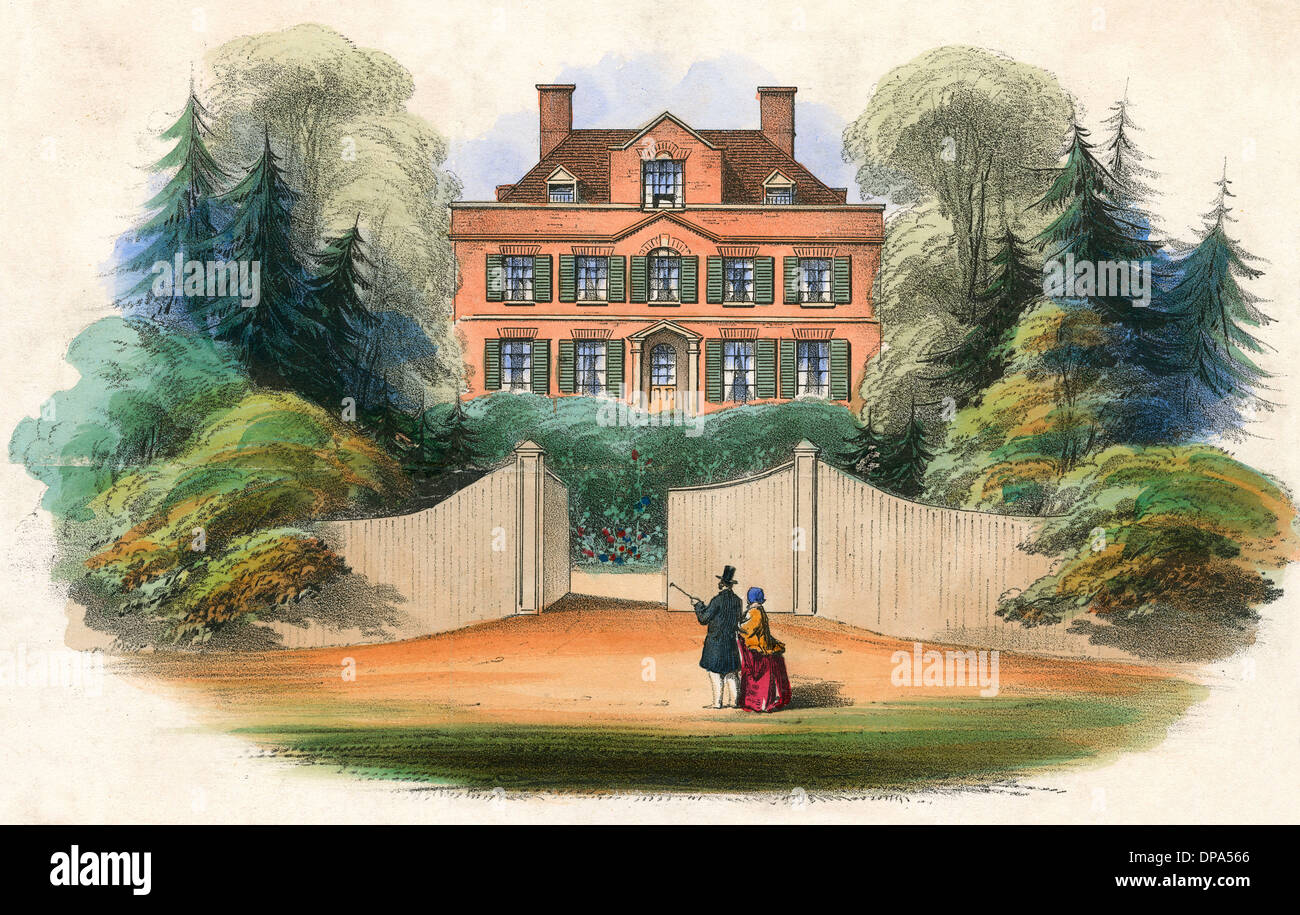 HOUSE AT SANDHURST Stock Photo Alamy