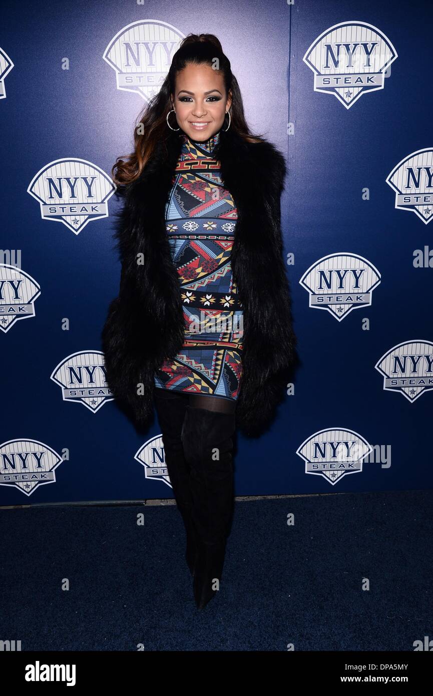 New York, NY, USA. 9th Jan, 2014. Christina Milian at arrivals for The