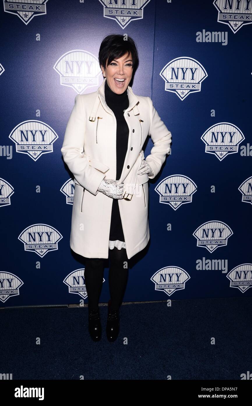 New York, NY, USA. 9th Jan, 2014. Kris Jenner at arrivals for The