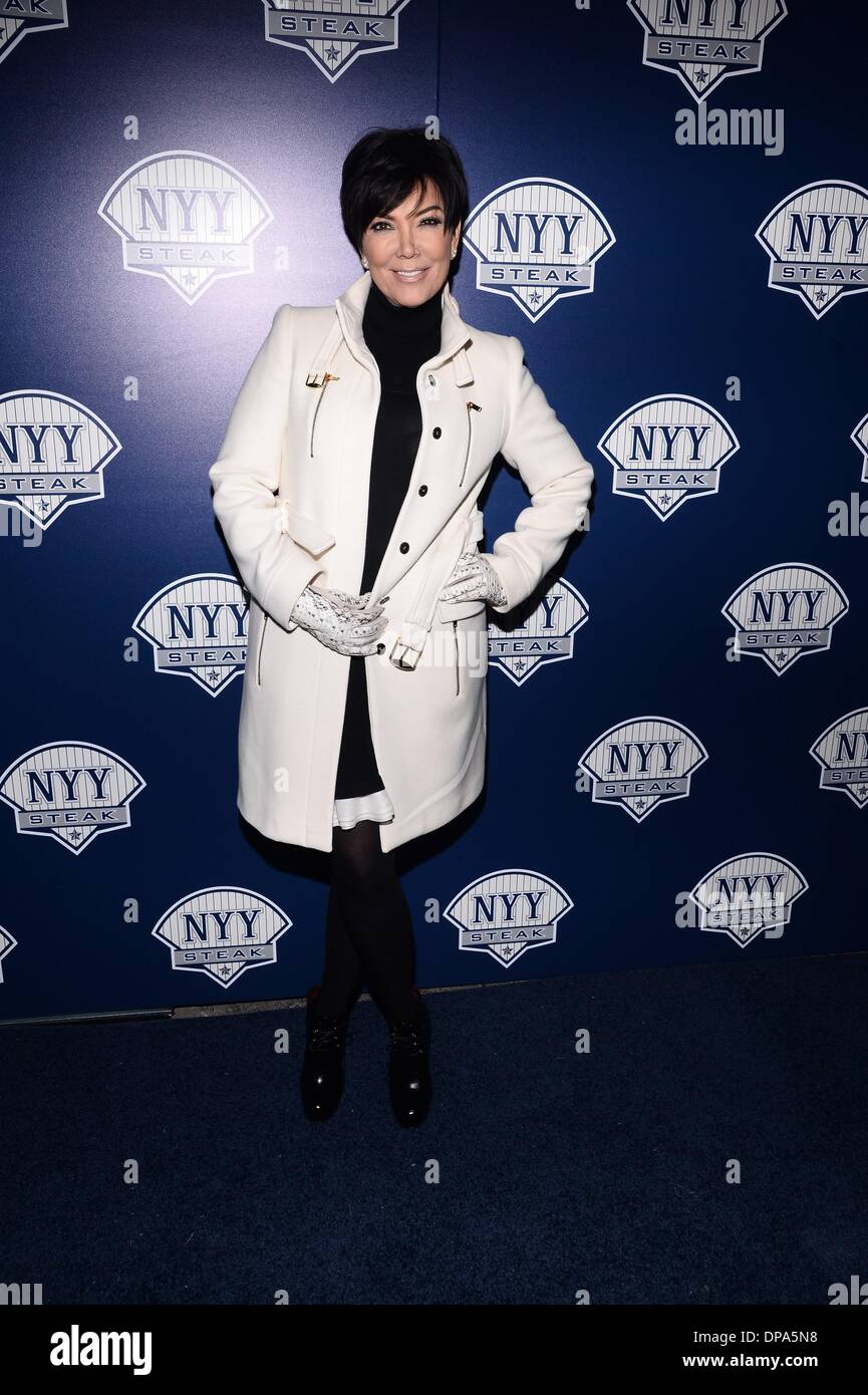 New York, NY, USA. 9th Jan, 2014. Kris Jenner at arrivals for The