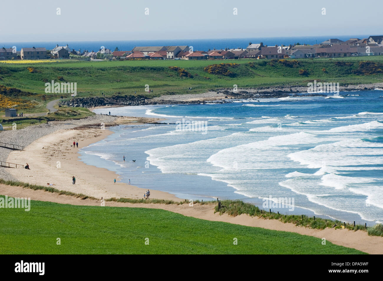 Beach at Banff, Aberdeenshire, Scotland Stock Photo 65377691 Alamy