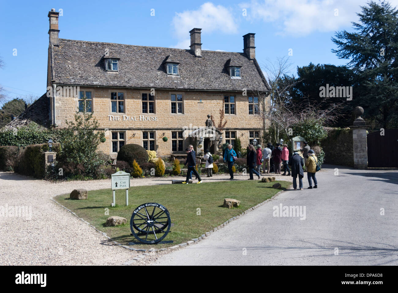 The Dial House, Bourton On The Water, Cotswolds, England, UK Stock