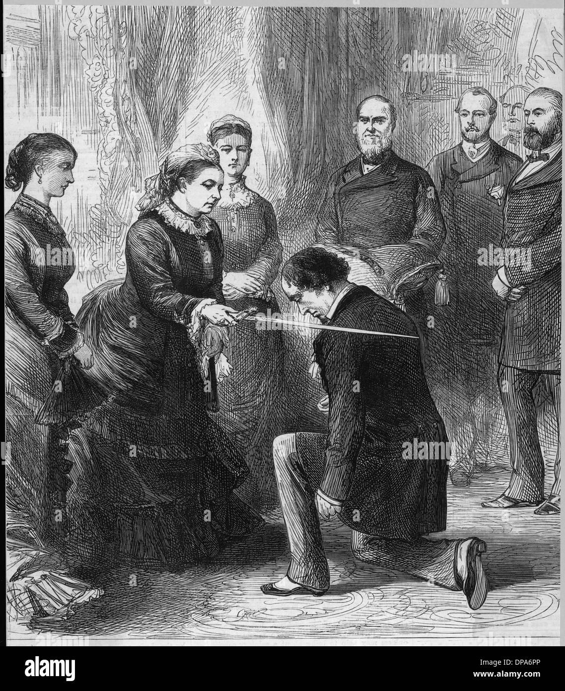 The order the garter hires stock photography and images Alamy