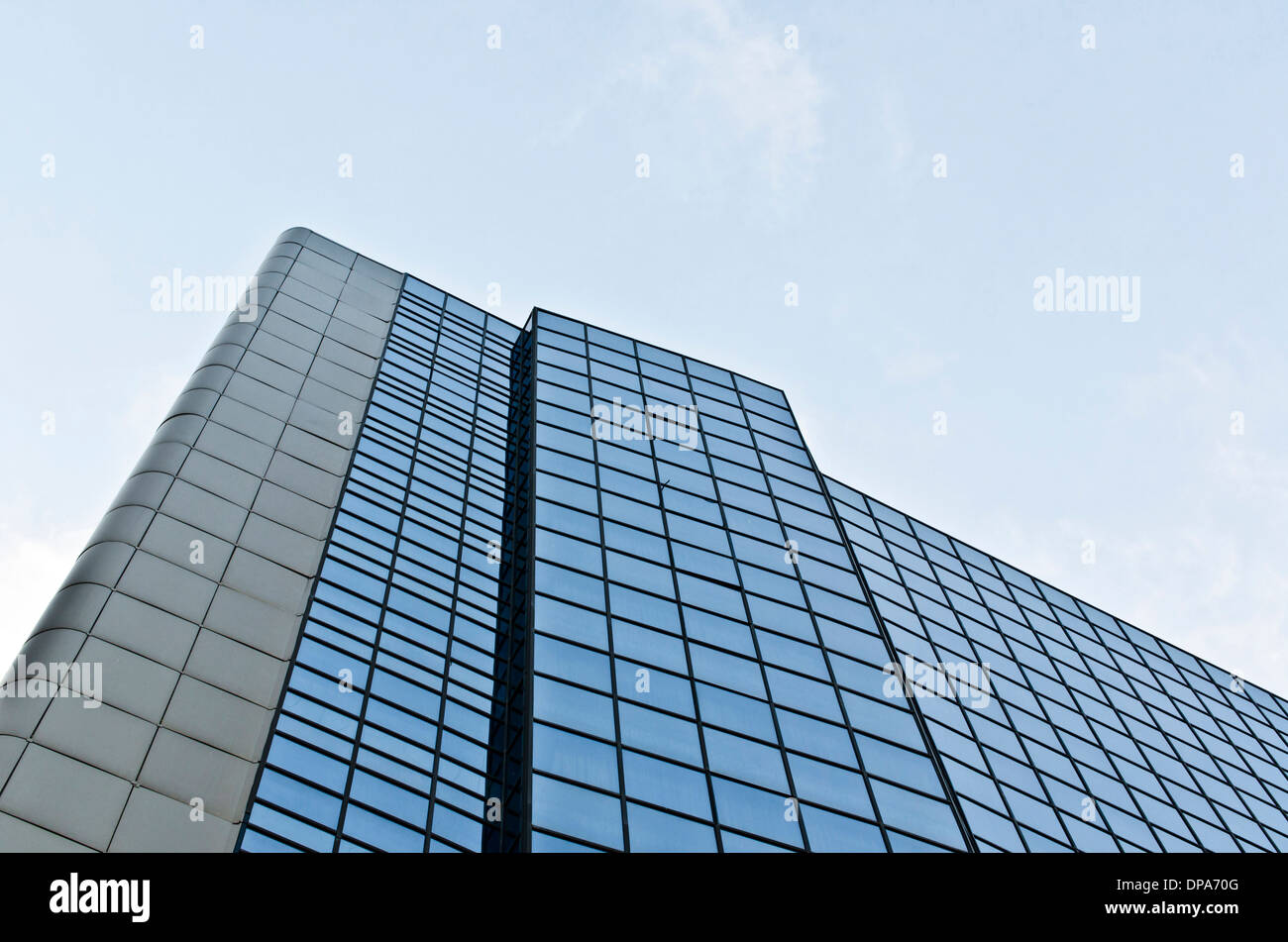 Hotel and office building reflecting the sky Stock Photo - Alamy