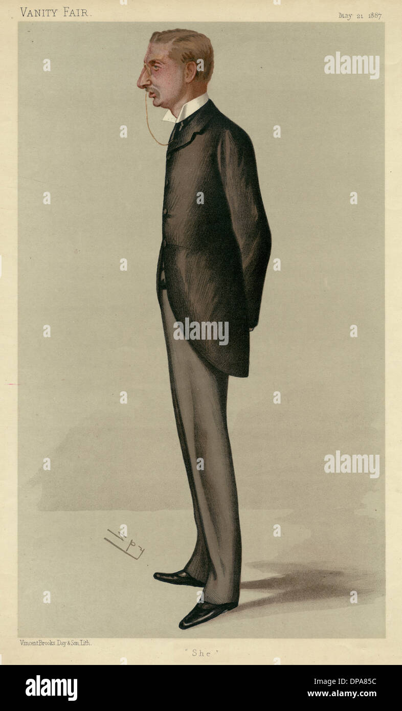 Sir Henry Rider Haggard, writer Stock Photo Alamy