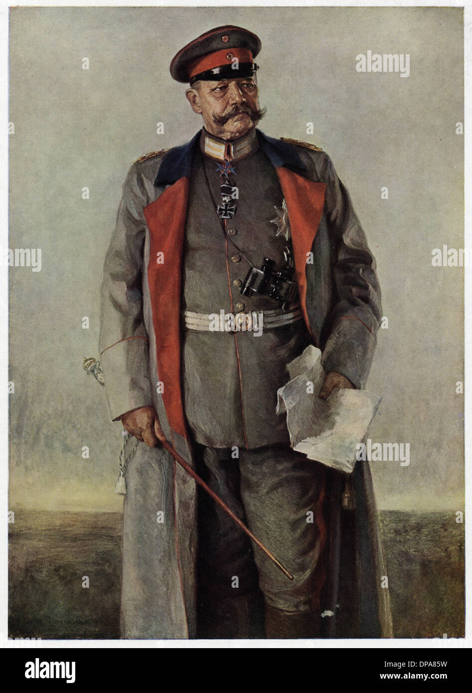 Paul von hindenburg in uniform hi-res stock photography and images - Alamy