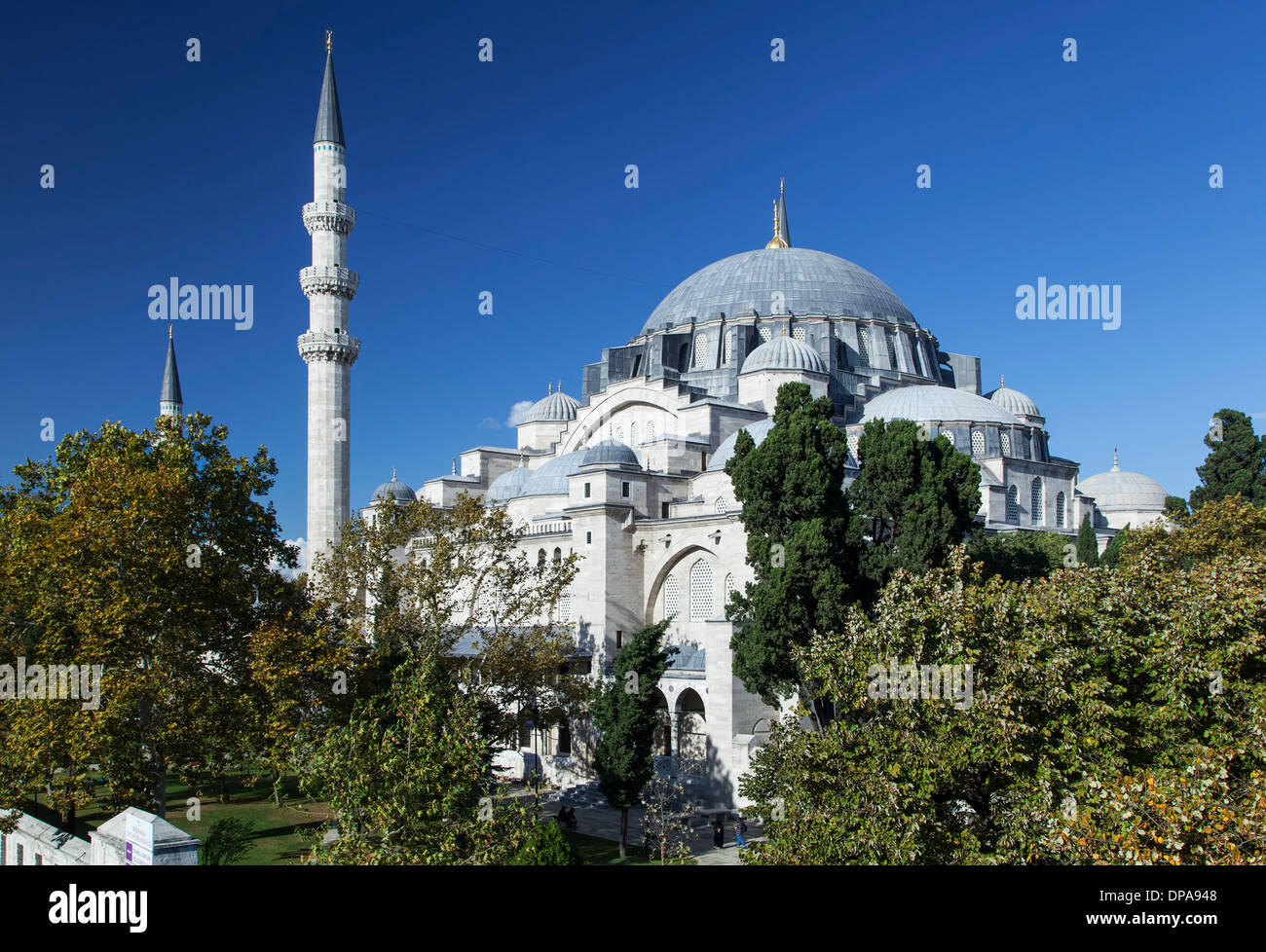 Suleymaniye Mosque, Istanbul, Turkey Stock Photo
