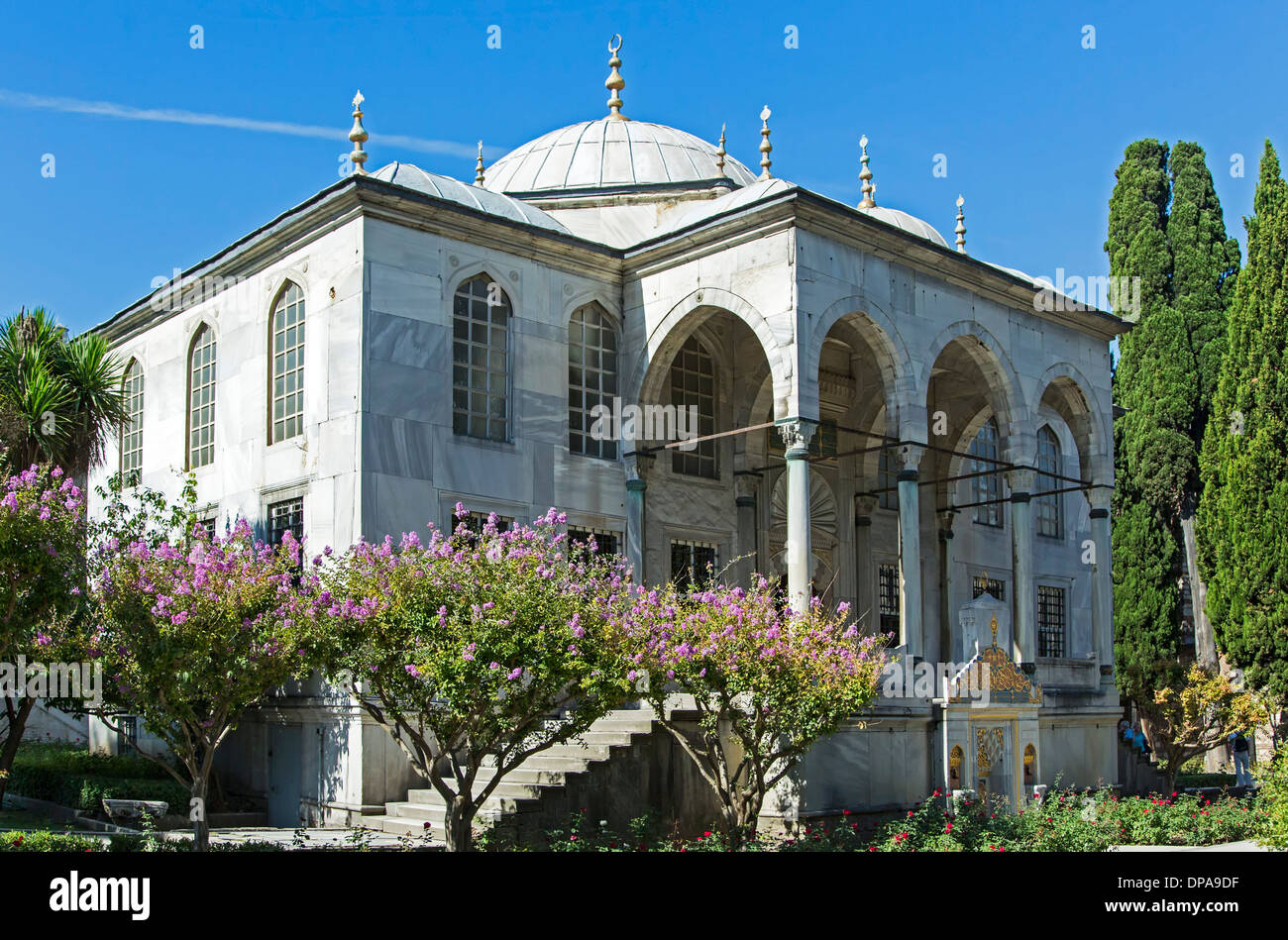 Library of Ahmed III, Topkapi Palace, Istanbul, Turkey Stock Photo