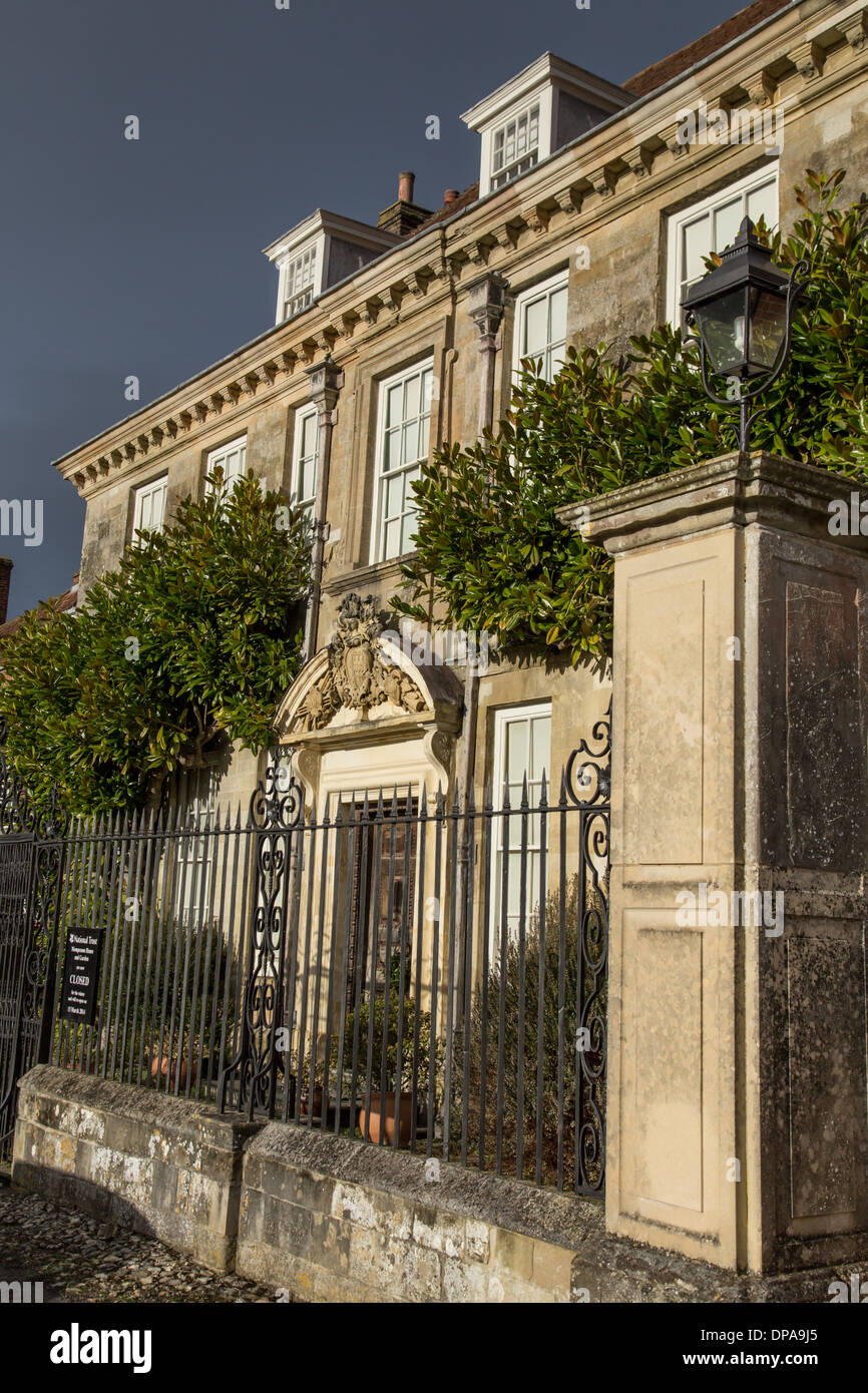 Mompesson House in the Cathedral Close, Salisbury. Wiltshire.UK. Owned
