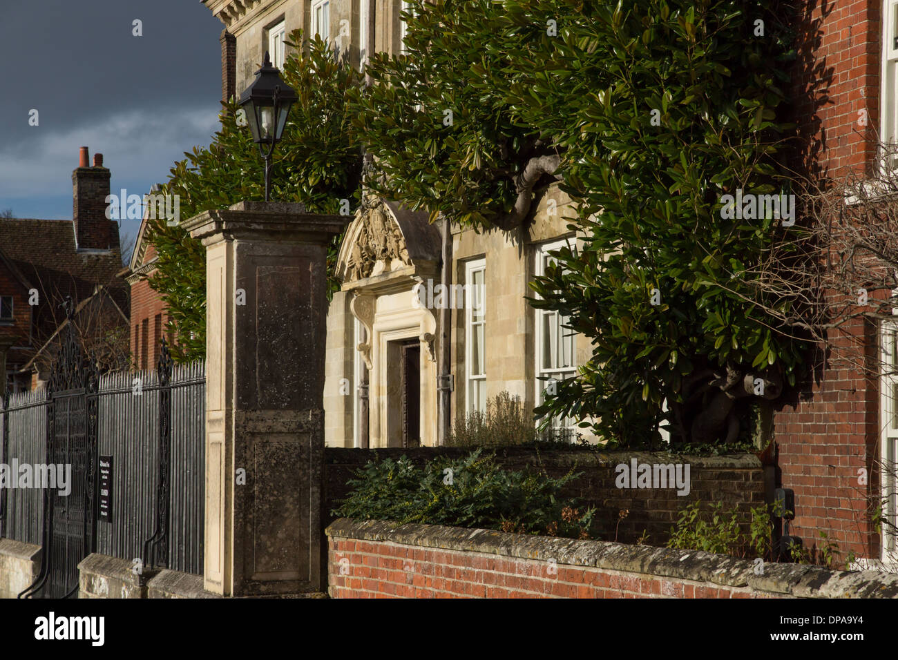 Mompesson House in the Cathedral Close, Salisbury. Wiltshire.UK. Owned