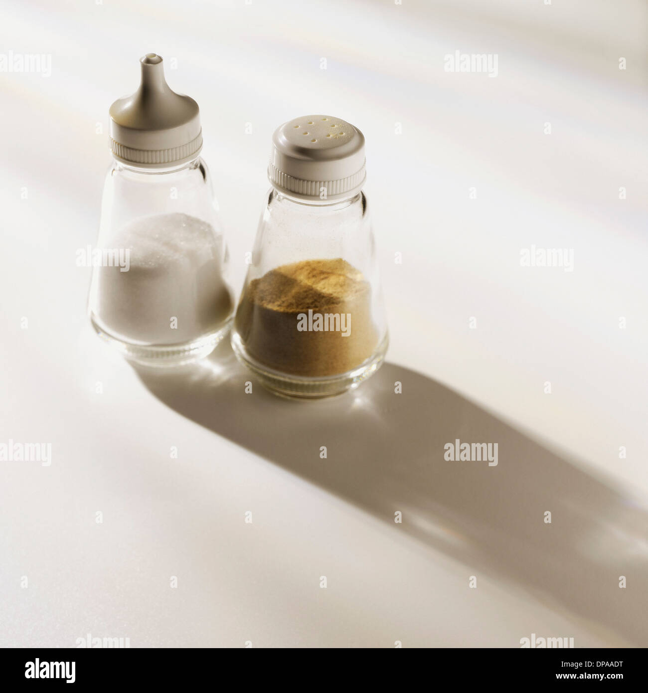 Salt and pepper pots Stock Photo Alamy