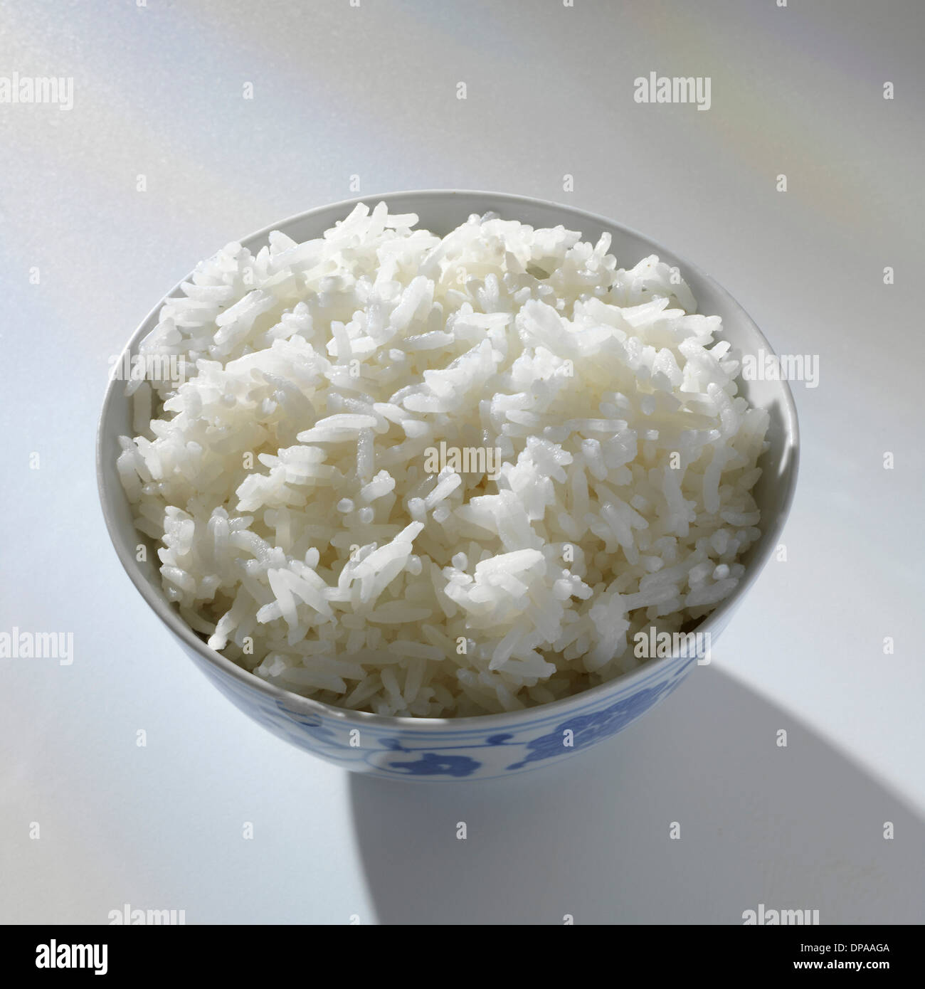 Bowl of rice Stock Photo Alamy
