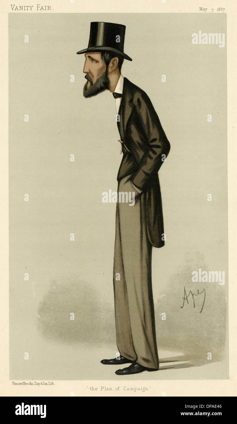 John Dillon, Irish politician Stock Photo Alamy